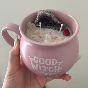 Good Witch Cauldron Candle