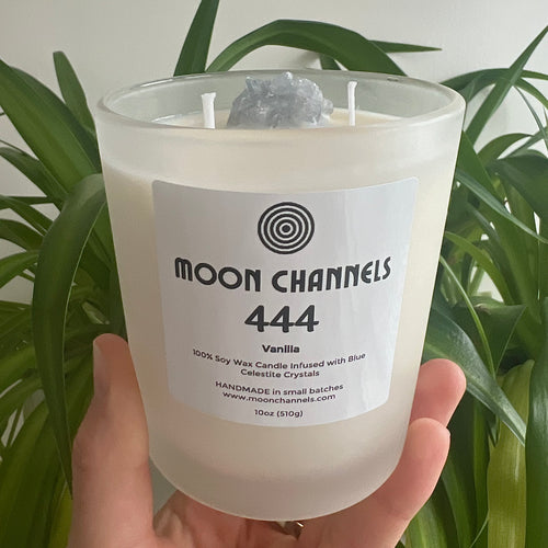 444 Angel Number Candle