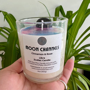 Libra Zodiac Candle