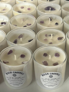 In My Dreams Crystal Intention Candle