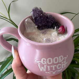 Good Witch Cauldron Candle