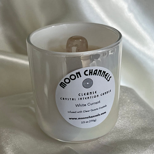 Cleanse Crystal Intention Candle