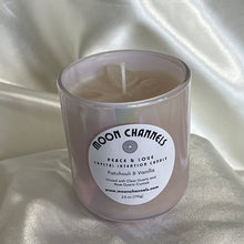 Load image into Gallery viewer, Peace &amp; Love Crystal Intention Candle