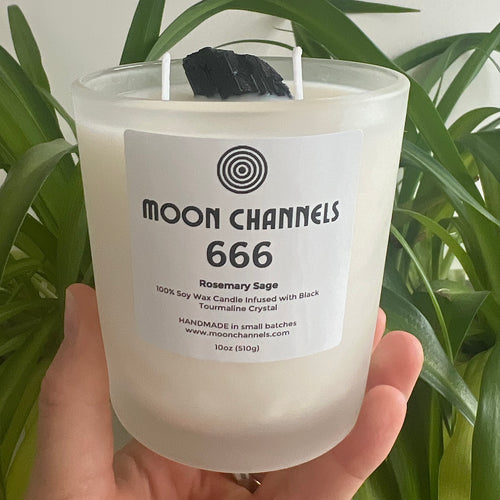 666 Angel Number Candle