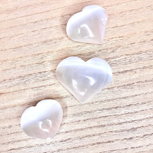 Selenite Heart