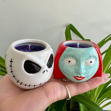 Load image into Gallery viewer, Jack &amp; Sally Decor Candle Set