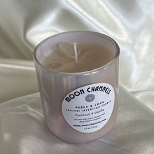 Load image into Gallery viewer, Peace &amp; Love Crystal Intention Candle