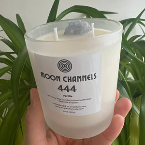 444 Angel Number Candle