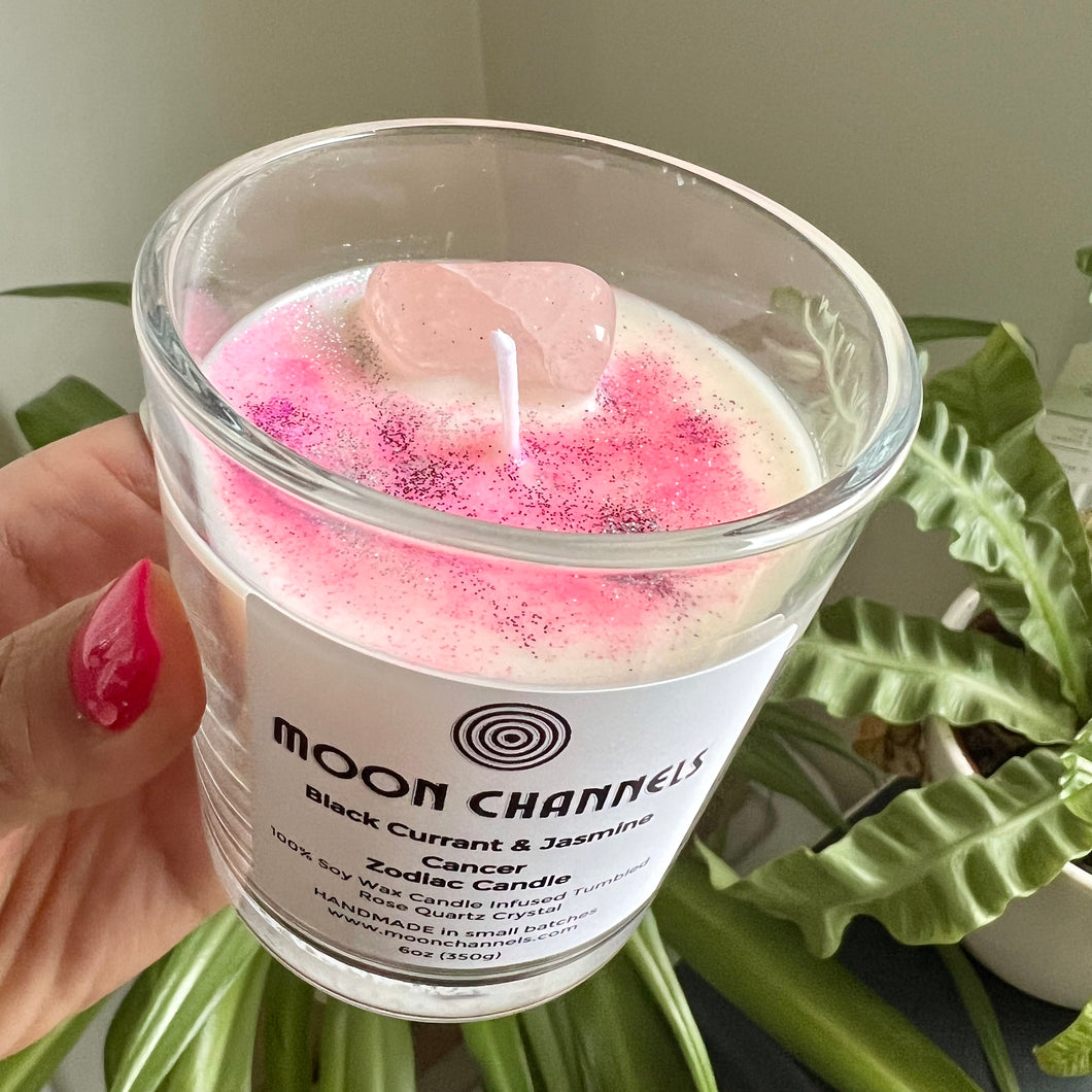 Cancer Zodiac Candle