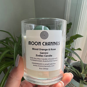 Gemini Zodiac Candle